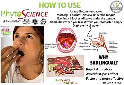 4 Pack PhytoScience Double Stem Cell Apple Grape StemCell Anti Aging Swiss Quality Formula