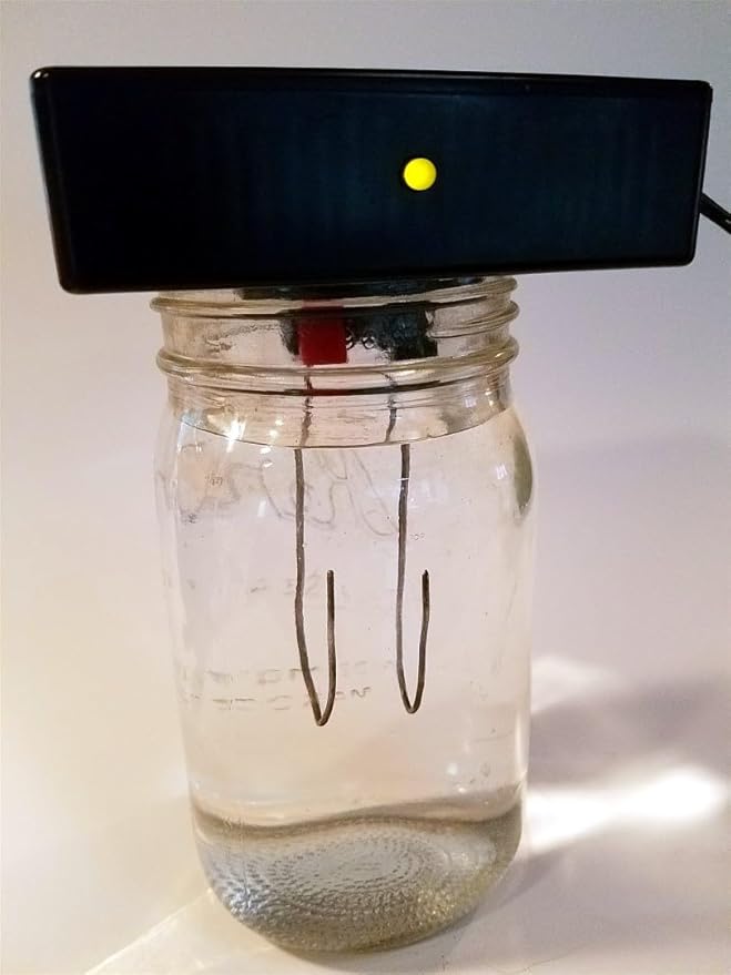 Model EZ-1 Deluxe Colloidal Generator Package - Make 32 oz in 32 Minutes - (14 Gauge Silver Wires)