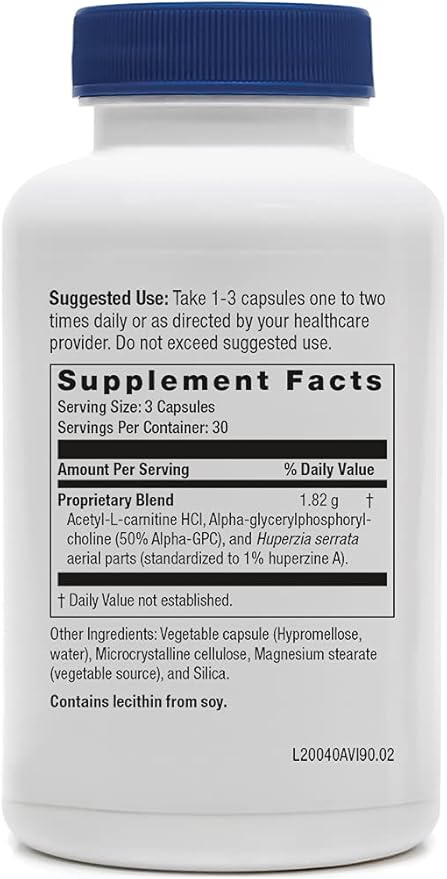 Neuroscience Avipaxin - Immune Support and Brain Health Supplement with Acetyl-L-Carnitine Huperzine A and Alpha-GPC - Enhances Mental Acuity and Immune Balance (90 ct)