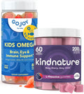 Kids Omega &amp KINDNATURE L-Theanine Bundle - Smart Growth + Calm Balance for Kids &amp Families