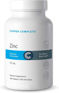 Cooper Complete 25 mg Zinc 100 Tablets Pack of 1