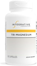 Integrative Therapeutics Tri-Magnesium - Supports Cellular Energy &amp Energy Metabolism* - Magnesium Supplement for Heart &amp Nerve Health Support* - Third-Party Tested - 90 Capsules (90 Servings)