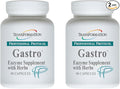 TRANSFORMATION THE GENESIS OF GOOD HEALTH Gastro Enzyme Supplement Formula to Alleviate Gastrointestinal Discomfort Support for Relief of Heartburn 60 Cap (Pack of 2)