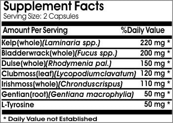 Thyroid Advantage // 180 Capsules // Pure // by PureControl Supplements