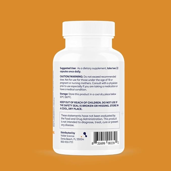 Probiotic Formula – Probiotic Strains – Gut Digestive &amp Immune Health Support – 60 Billion CFU Capsules 60ct