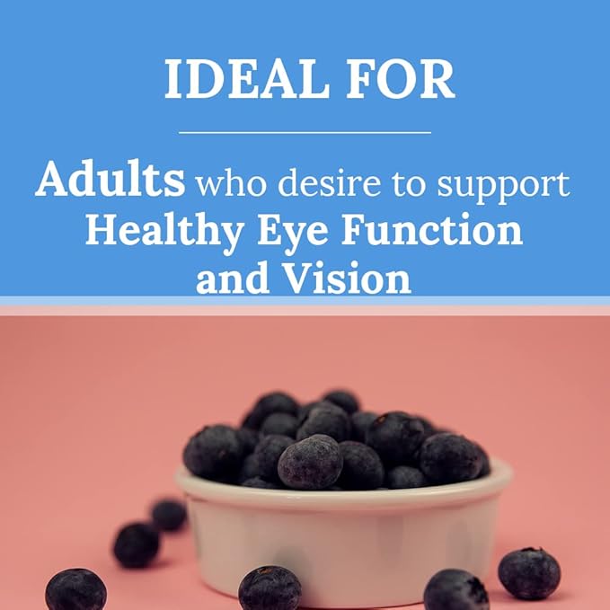 Hi Well Premium Bilberry 36000 + Lutein 12mg 60Vegtarian Capsules