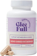 GLEEFULL SUPPS Meno Shred Fat Burner – Supports Metabolism &amp Helps Achieve Slimming Goals for Women