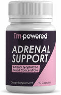 I'm Powered Adrenal Support Natural Glandular Supplement with Bovine Adrenal Tissue 200mg 90 Capsules