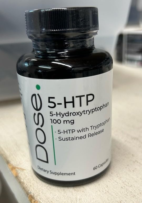 DOSE 5HTP 5-Hydroxytryptophan Supplement 60 Capsules