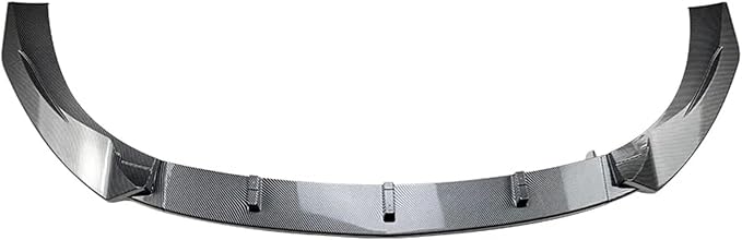 Kiyah Front Bumper Lip Spoiler Splitter Diffuser Canard Lip Compatible for Mercedes CLA Class C118 CLA45 AMG 2019-2023 Car Accessories(Carbon look)