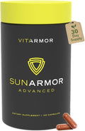 SunArmor Advanced 240mg Polypodium Leucotomos with Nicotinamide Fights the Signs of Photoaging Dermatologist Developed 120 Capsules