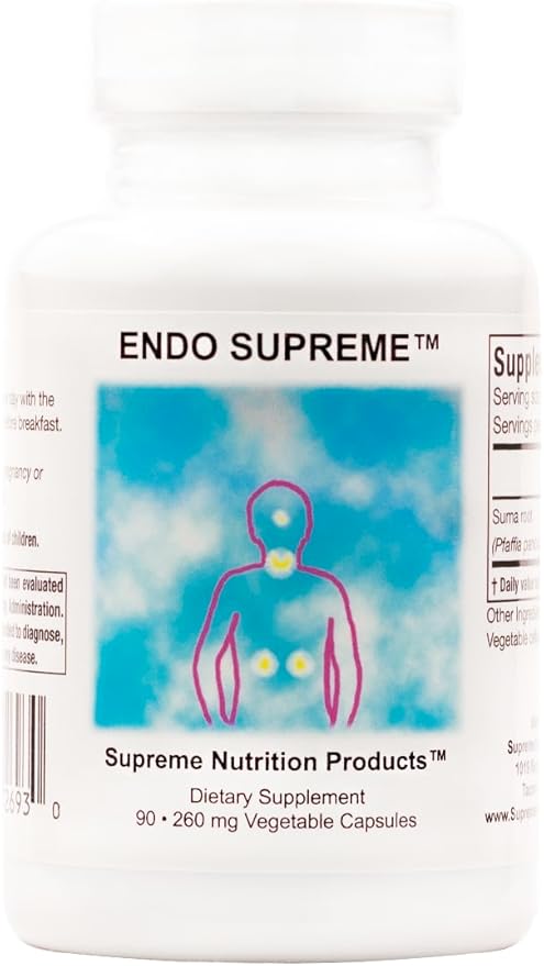 Supreme Nutrition Endo Supreme 90 Pure Suma Root Vegetarian Capsules