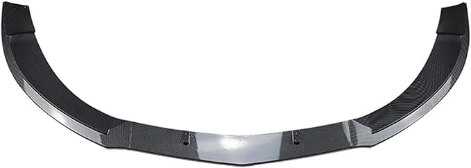 DYXN Front Bumper Lip Splitter Trim Under Chin Spoiler Compatible for Benz CLA Class C117 CLA200 260 CLA45 AMG 2013-2015(Carbon Look)
