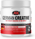 German Creatine - Micronized Creatine Monohydrate Powder 99.99% Pure Creapure for Muscle Growth Strength &amp Performance Supports Muscle Recovery 3rd Party Tested Unflavored - 270g (54 Servings