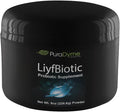 PuraDyme LiyfBiotic – 8 oz Probiotic Powder | Raw Plant-Based Vegan Non-GMO Enzyme-Rich Blend