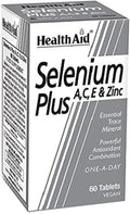 Health Aid Selenium Plus (Vitamins A C E &amp Zinc) 60 Tablets