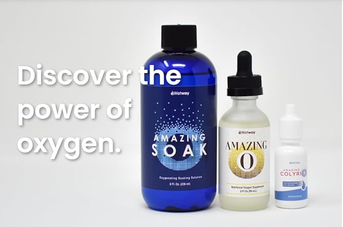 Amazing-O Oxygenating Nutritional Supplement from Stabilized Liquid Ozone Oxygen Ions and Electrolytes. Amazing-O Improves Nutrient Absorption and Boosts Energy. Concentrated [2 Oz].