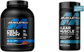 MuscleTech Cell-Tech Creatine Powder &amp Clear Muscle HMB Supplements Muscle Builder &amp Recovery Drink for Men &amp Women 6 lbs Powder &amp 42 Softgels