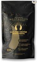 Nootropics 5g Creatine Travel Packs 30 Single-Serve Stick Packs Pure Creatine Monohydrate Portable Pre-Measured Powder