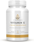 VTC VitaTradingCo. Vitamin E + Mixed Tocopherols | 400 IU Vitamin E | with Selenium &amp D-Alpha | Powerful Antioxidant | Skin Heart &amp Immune Support | 100 Softgels