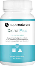 Digest Plus Gut Health for Men Digestion Supplement Digestive Enzymes Gut Health for Women Gas &amp Bloating Relief Premium Gut Healths Supplement 60 Caps