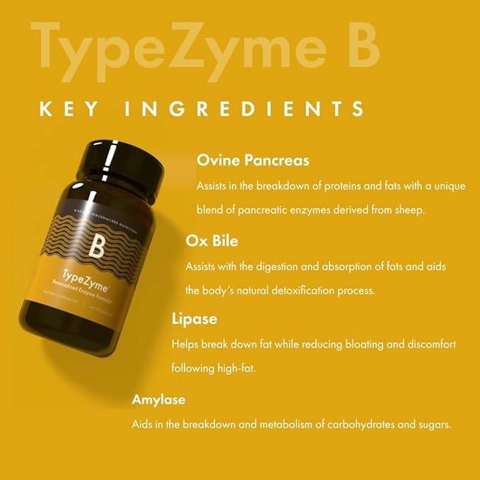 D'Adamo Personalized Nutrition TypeZyme - Digestive Enzyme (Blood Type B)
