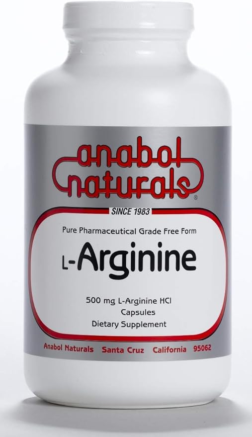 Anabol Naturals L-Arginine 500 mg 2000 Capsules