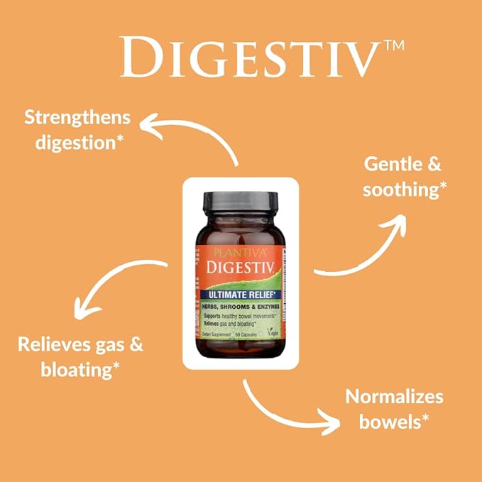Digestiv - (60 Capsules) Clinically Developed Combination of Natural Ingredients to Help Maintain Effective Digestion (60 Capsules)