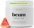 Beam Creatine Monohydrate Powder – 5g Micronized Creatine Monohydrate Flavored Creatine for Women &amp Men Muscle Strength Growth &amp Cognitive Support Watermelon Flavor 30 Servings