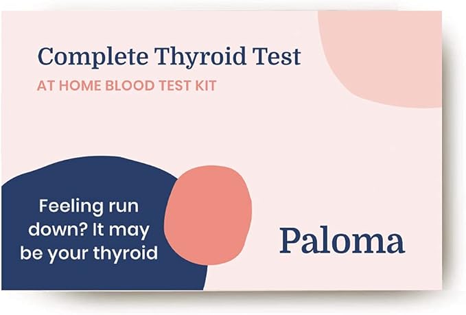 Complete at-Home Thyroid Test | Accurate and Comprehensive | TSH Free T3 Free T4 TPO Antibodies | Painless Finger Prick | Quick and Easy | from Hypothyroidism Expert Doctors