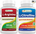 Best Naturals L-Arginine 500mg &amp L-Citrulline 1500mg