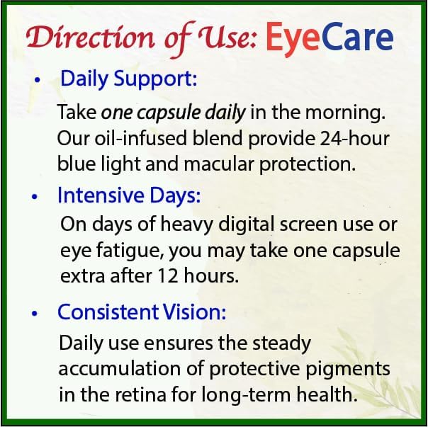 Bodymune Advanced EyeCare | USDA Organic Eye Health Supplement with Lutein &amp Zeaxanthin | Maqui Goji &amp Sea Buckthorn Extracts | 30-Day Supply | Vegan Non-GMO Made in USA