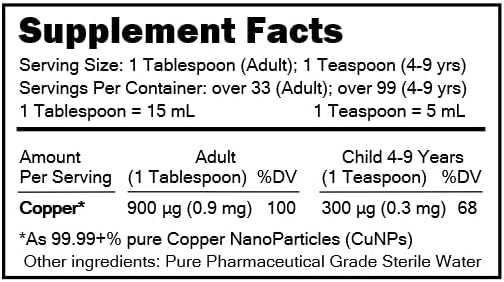 True Colloidal Gold Dietary Supplement - 500 mL (16.9 Fl Oz) in Clear Glass Bottle