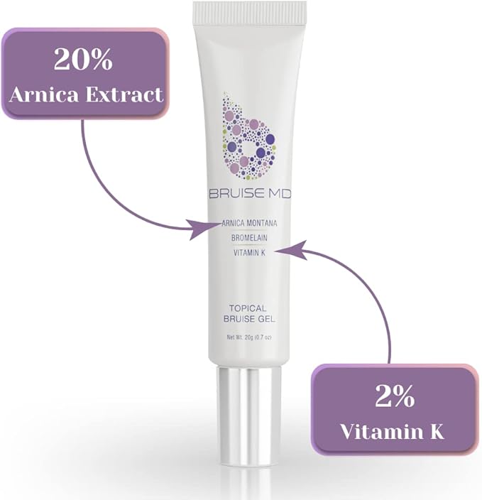 Supplement &amp Gel Bundle | Combination Treatment | Help Clear Bruises &amp Reduce Swelling