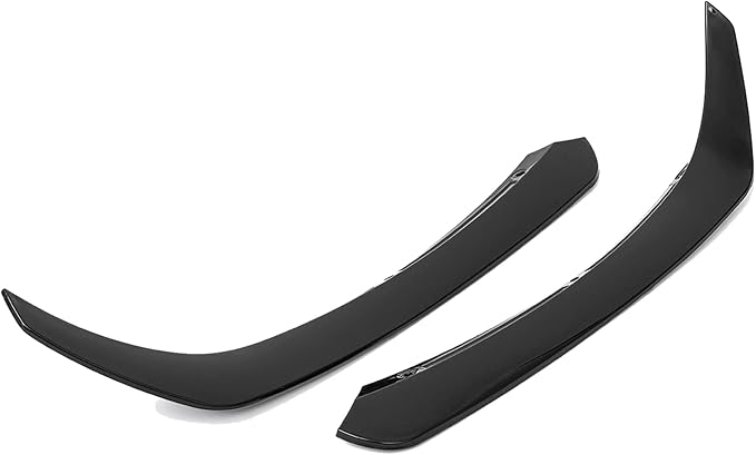 4X Car Front Lower Bumper Side Spaoiler for - CLA- W117 C117 CLA45 CLA200 CLA220
