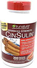 IKJ Advanced Strength Cinsulin Cinnamon Chromium Picolinate Vitamin D3 Cinnamon 500 Mg Chromium Picolinate 400 Mcg Vitamin D3 500 Iu 200 Capsules