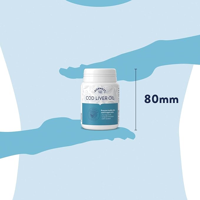 Dorwest Cod Liver Oil Capsules (Size: 100 Capsules)