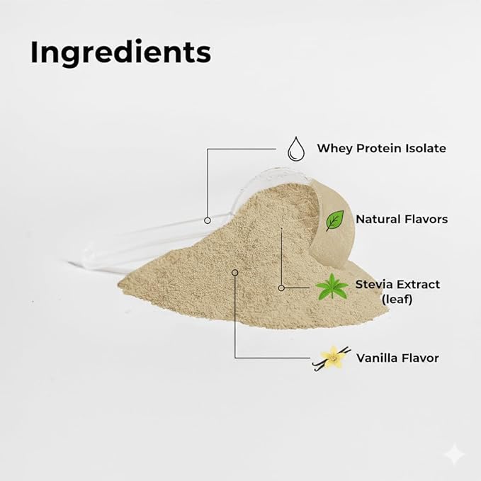 Veluna VA Pure3 Whey Protein Isolate Powder |24.1oz (683g)