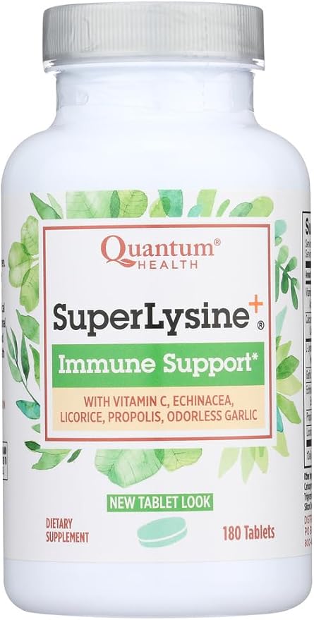 Super Lysine + 180 Tablets(Pack of 2)