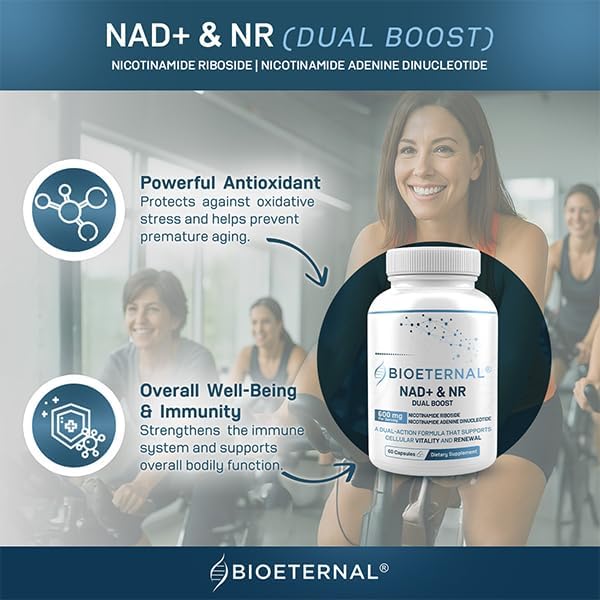 Ultimate Dual Power Combo NAD+ &amp ND and Turmeric