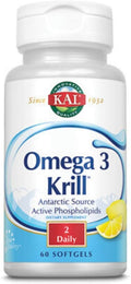 Kal 500 Mg Omega 3 Krill 60 Count