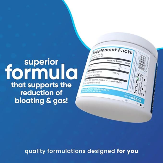 NuEthix Formulations Bloat Eaze Pro Support for Gut Barrier Function Dietary Supplement 60 Servings