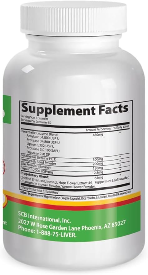 Super Digestive Enzymes - Digestive Enzyme Supplement Better Digestion Metabolism &amp Nutrient Absorption Bloating and Gas Relief Constipation Relief