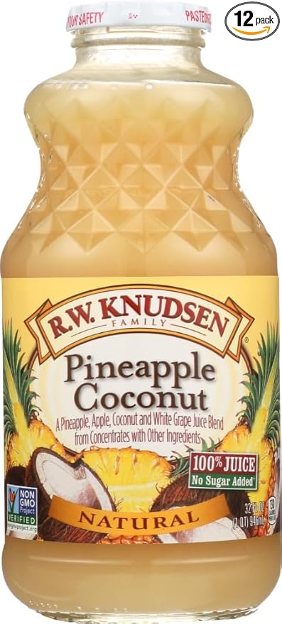 R.W. Knudsen Family BG17461 R.W. Knudsen Family Pineapple Coconut - 12x32OZ