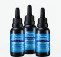 Liquified Zeolite 3 Pack Fulvic and Humic Acid Immune Gut Support Liquid Cleanser Zeolite 1 oz Glass Bottle exp 10/01/27