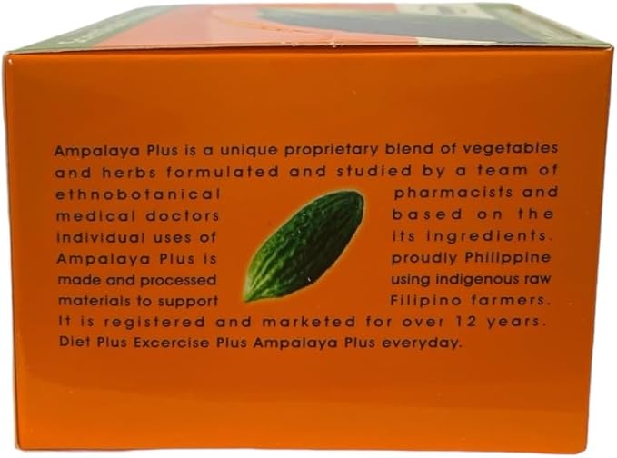 Generic Ampalaya Plus 550 mg 90 Capsules - with Banaba Luyang Dilaw &amp Bittermelon