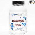 Glucomannan 1000mg // 90 Capsules // Pure // by PureControl Supplements