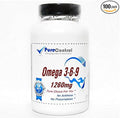 Omega 3-6-9 (Emulsified Dry) 1260mg // 100 Capsules // Pure // by PureControl Supplements