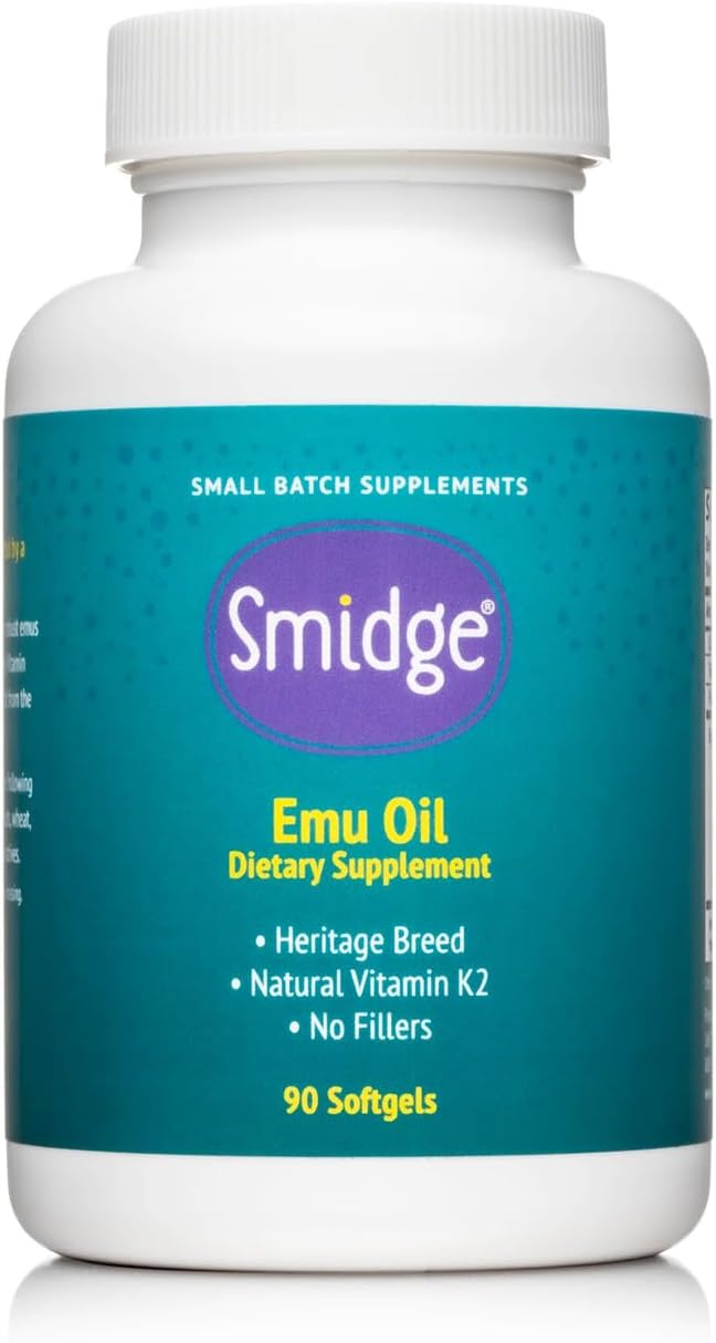 Smidge® Australian Emu Oil – 90 Softgels