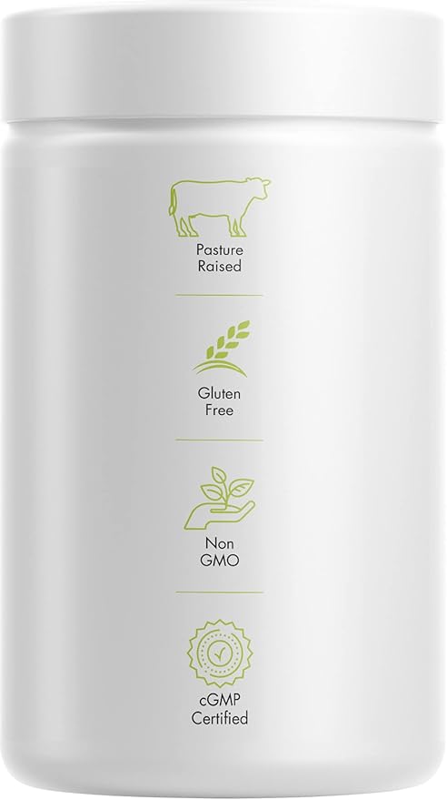 Codeage Grass Fed Beef Pancreas Supplement Glandulars - Freeze Dried Non-Defatted Desiccated Beef Pancreas Pills – Pancreatic Enzymes Diet Meat - Pasture Raised Bovine Vitamins - 180 Capsules